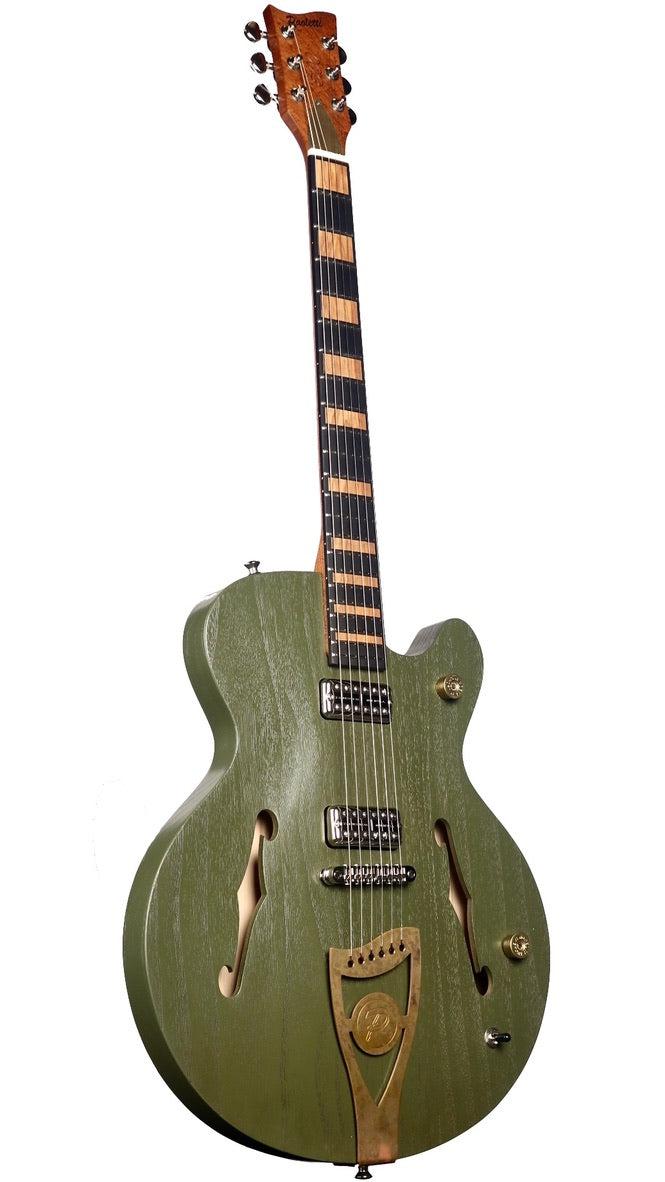 Paoletti 500 Lounge 2PSY Army Green #188922 - Paoletti - Heartbreaker Guitars