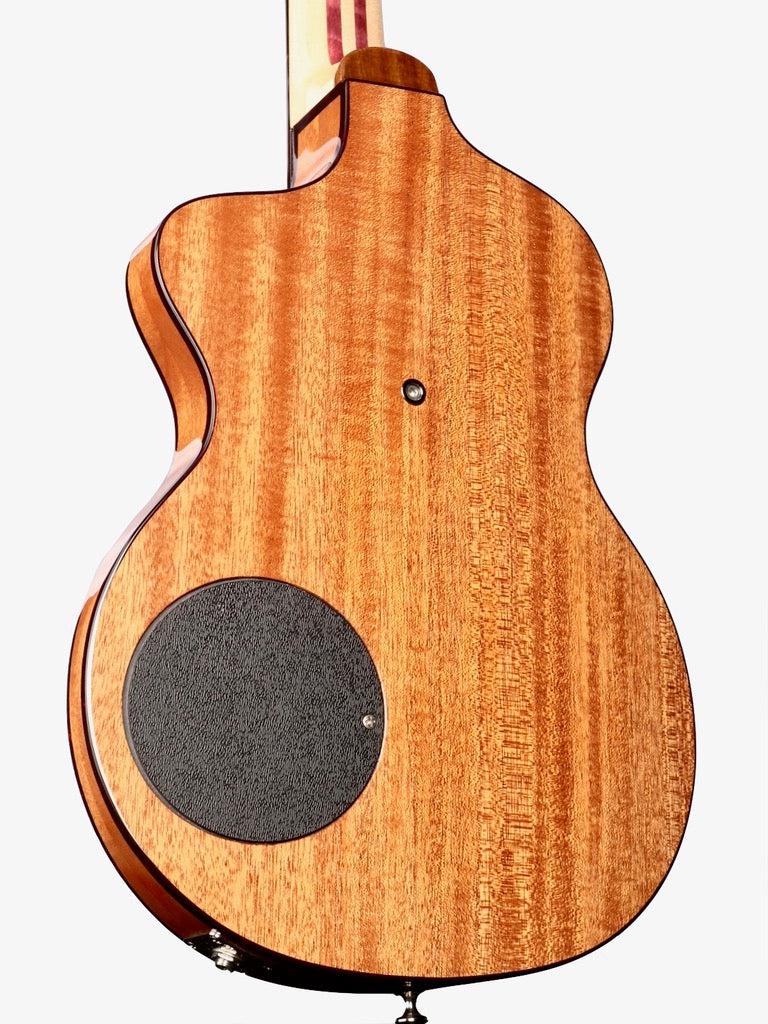 Rick Turner Model 1 Custom Deluxe Curly Redwood with Full Electronics Package #5800 - Rick Turner Guitars - Heartbreaker Guitars