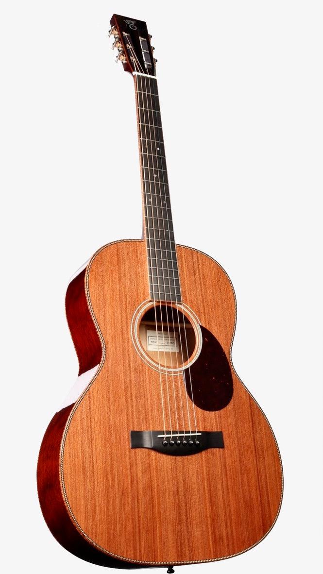 Santa Cruz OOO Fort Ross Chapel Redwood / Upgraded Quilted Mahogany #6184 - Santa Cruz Guitar Company - Heartbreaker Guitars