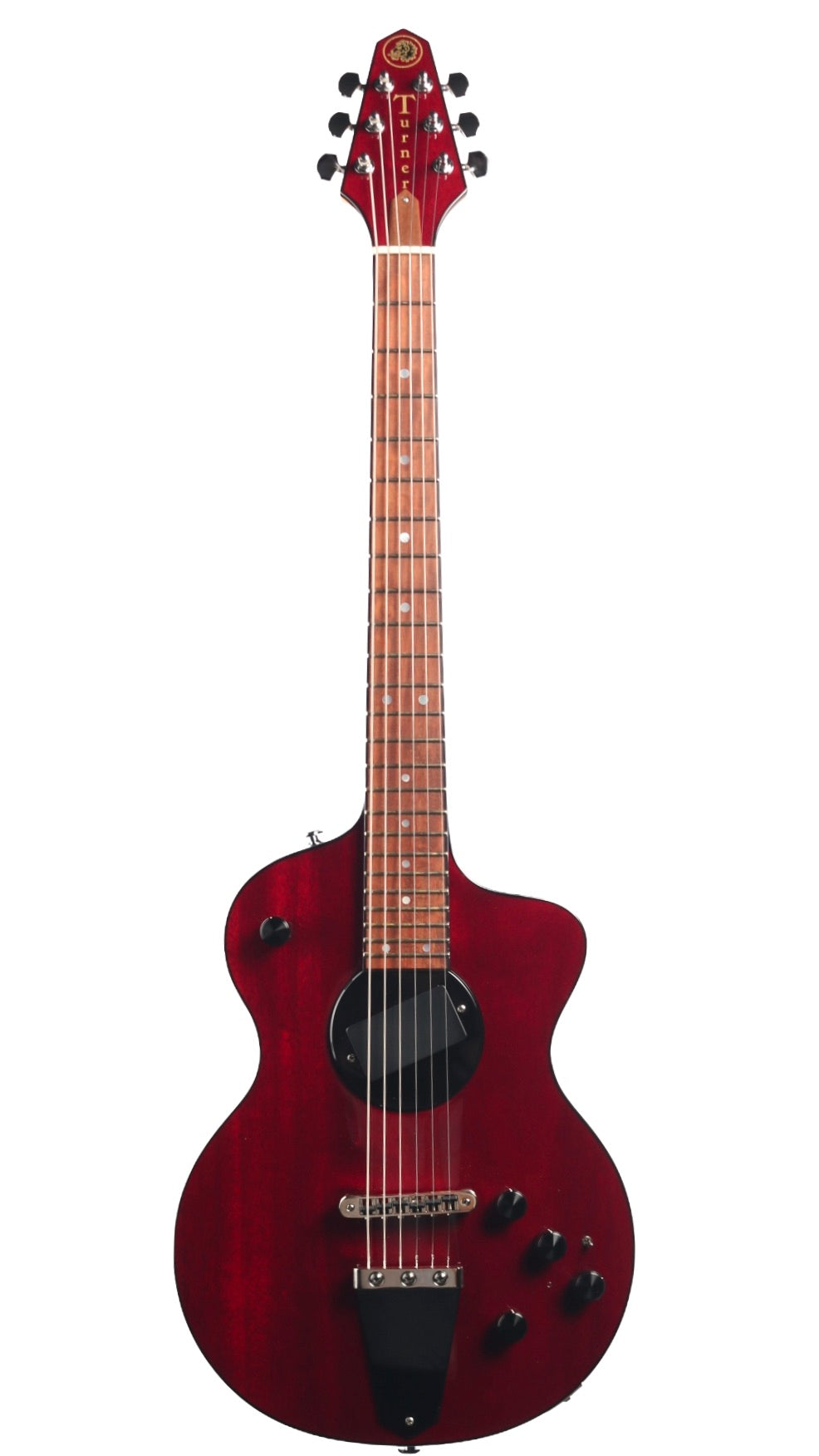 Rick Turner Model 1 Burgundy Gloss Finish w/ Full Electronics Package #6136