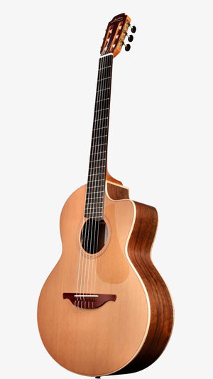 Lowden S23J Nylon Jazz Model Red Cedar / Walnut #27472 - Lowden Guitars - Heartbreaker Guitars