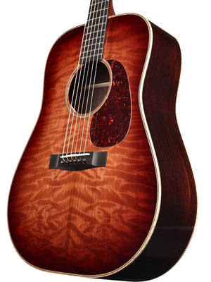 Huss and Dalton Custom D-RH Dreadnought Curly Redwood / East Indian Rosewood #6264