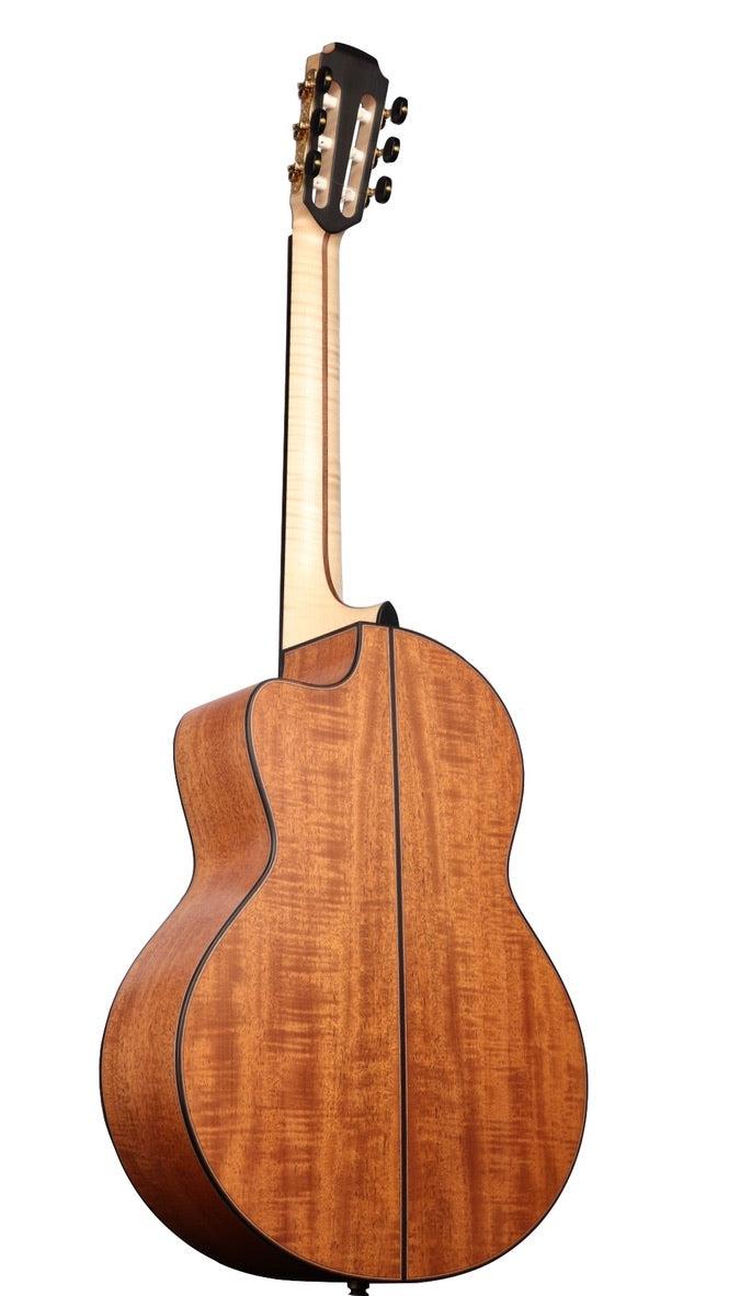 Lowden S50J Nylon Jazz Sinker Redwood / Fiddleback Mahogany #26843 - Lowden Guitars - Heartbreaker Guitars