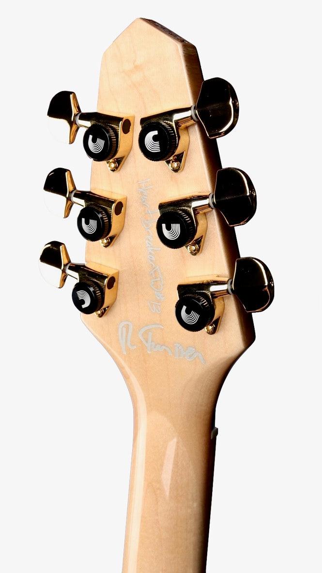 Rick Turner Model 1 Ltd. Edition Black Acacia Burst "Heartbreaker Featherweight" #13 - Rick Turner Guitars - Heartbreaker Guitars