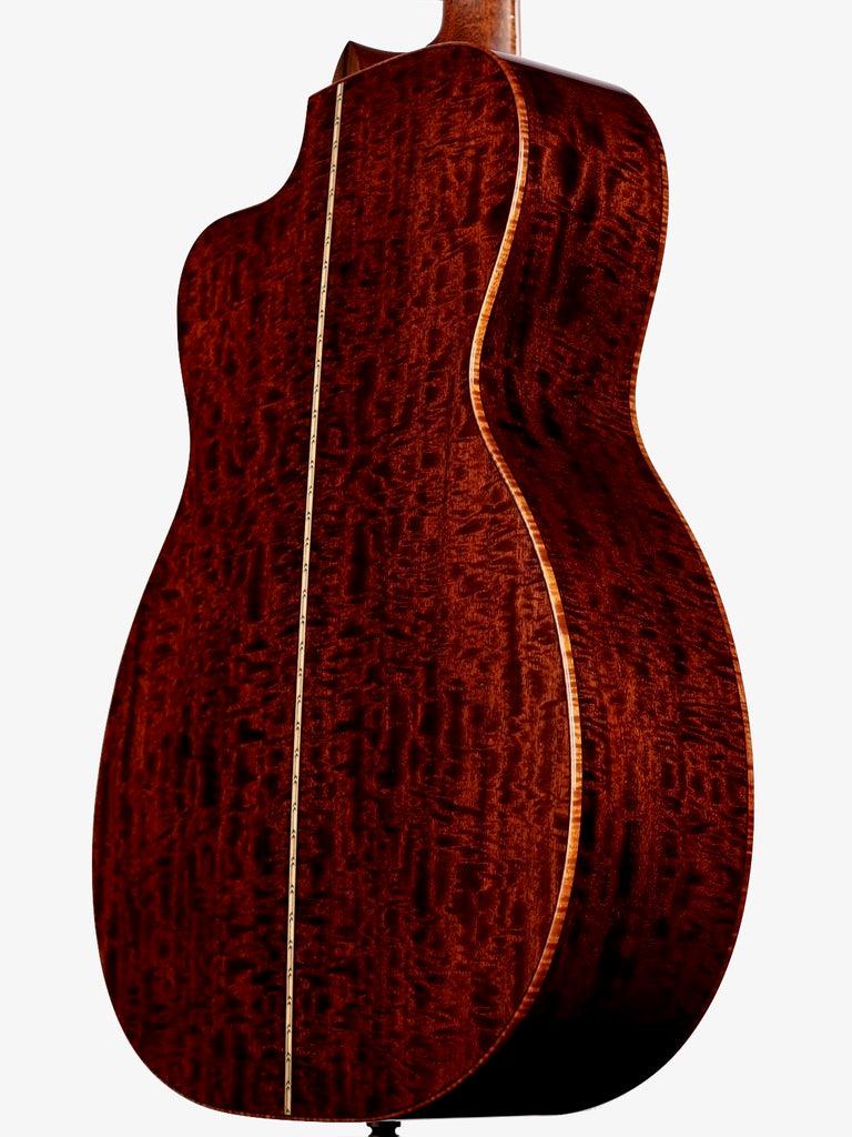 Bourgeois OMC DB Signature Aged Tone Spruce / Figured Mahogany #9622 - Bourgeois Guitars - Heartbreaker Guitars