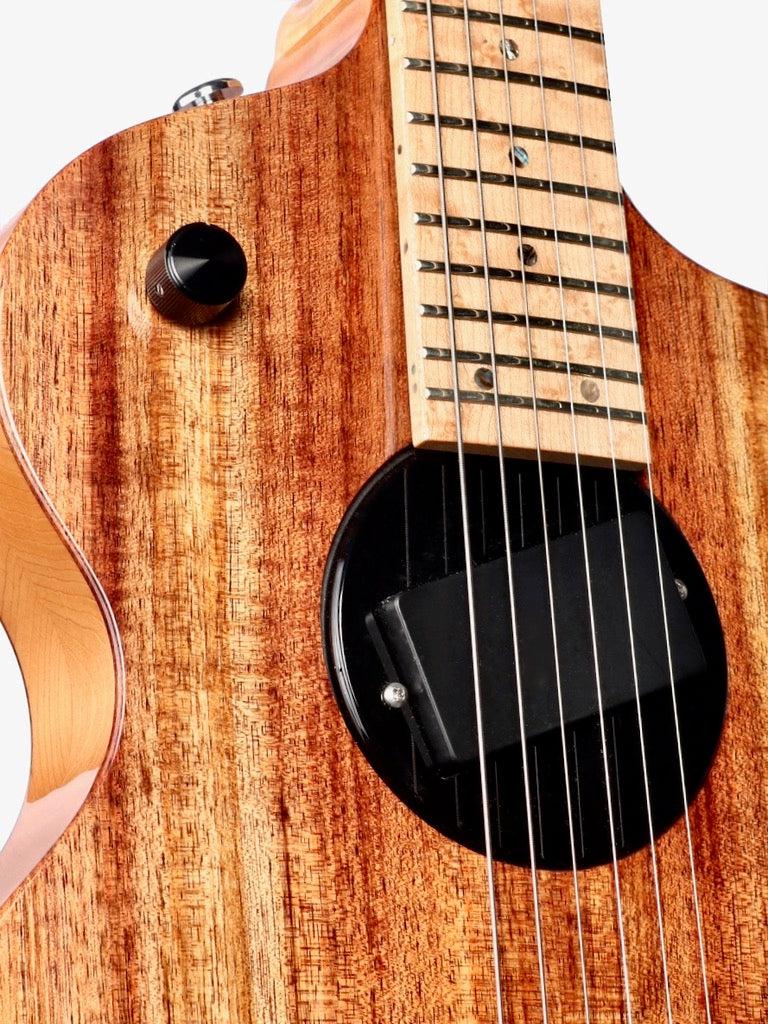 Rick Turner Model 1 Ltd. Edition Black Acacia "Heartbreaker Featherweight" #12 - Rick Turner Guitars - Heartbreaker Guitars