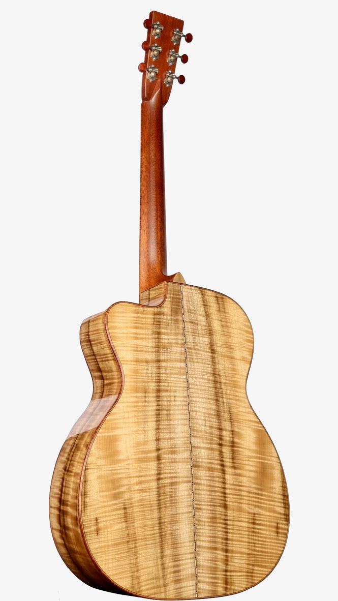 Bourgeois OMC DB Signature Aged Tone Bearclaw Italian Spruce / Myrtle #9626 - Bourgeois Guitars - Heartbreaker Guitars