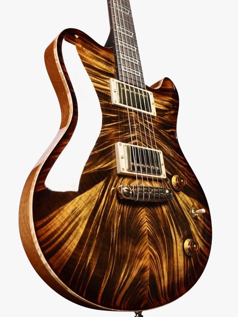 Nik Huber Dolphin II Tigereye Burst NAMM 2024 Edition #34528 - Nik Huber Guitars - Heartbreaker Guitars