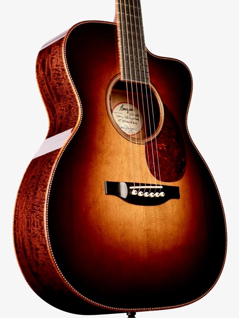 Bourgeois OMC DB Signature Aged Tone Spruce / Figured Mahogany #9622 - Bourgeois Guitars - Heartbreaker Guitars