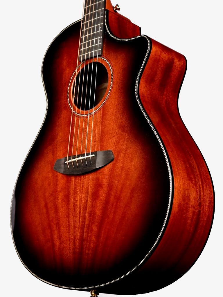 Breedlove Oregon Concerto Bourbon CE Myrtlewood #28066 - Breedlove Guitars - Heartbreaker Guitars