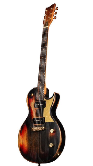 Paoletti Seicento 2P90 Relic Black NAMM 2024 Edition #234823 - Paoletti - Heartbreaker Guitars