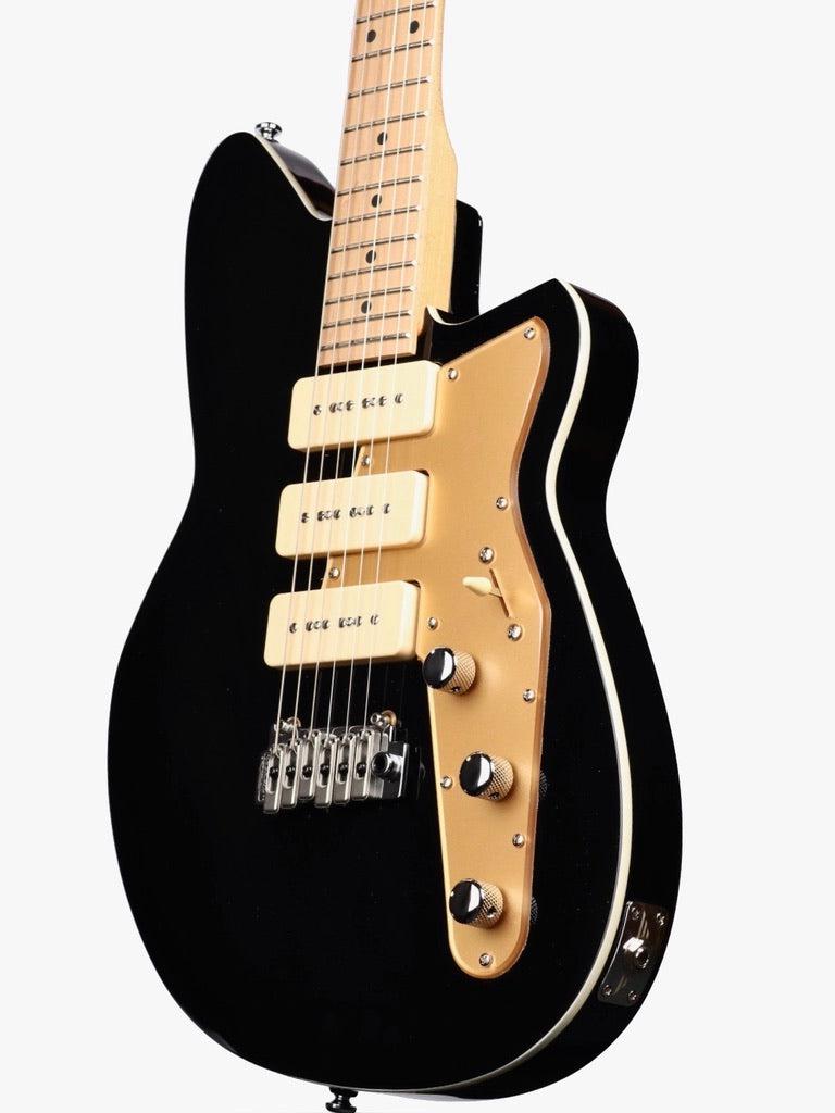 Reverend Jetstream 390 Midnight Black #57802 - Reverend Guitars - Heartbreaker Guitars