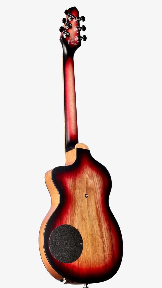 Rick Turner Model 1 Ltd. Edition Satin Black Acacia Burst "Heartbreaker Featherweight" #15 - Rick Turner Guitars - Heartbreaker Guitars