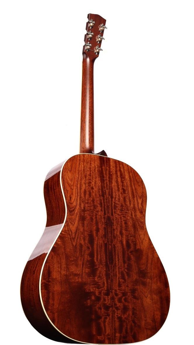 Bourgeois "The Standard" NAMM 2024 Edition Sloped Dreadnought Aged Tone Adirondack / Figured Sinker Mahogany #10315 - Bourgeois Guitars - Heartbreaker Guitars
