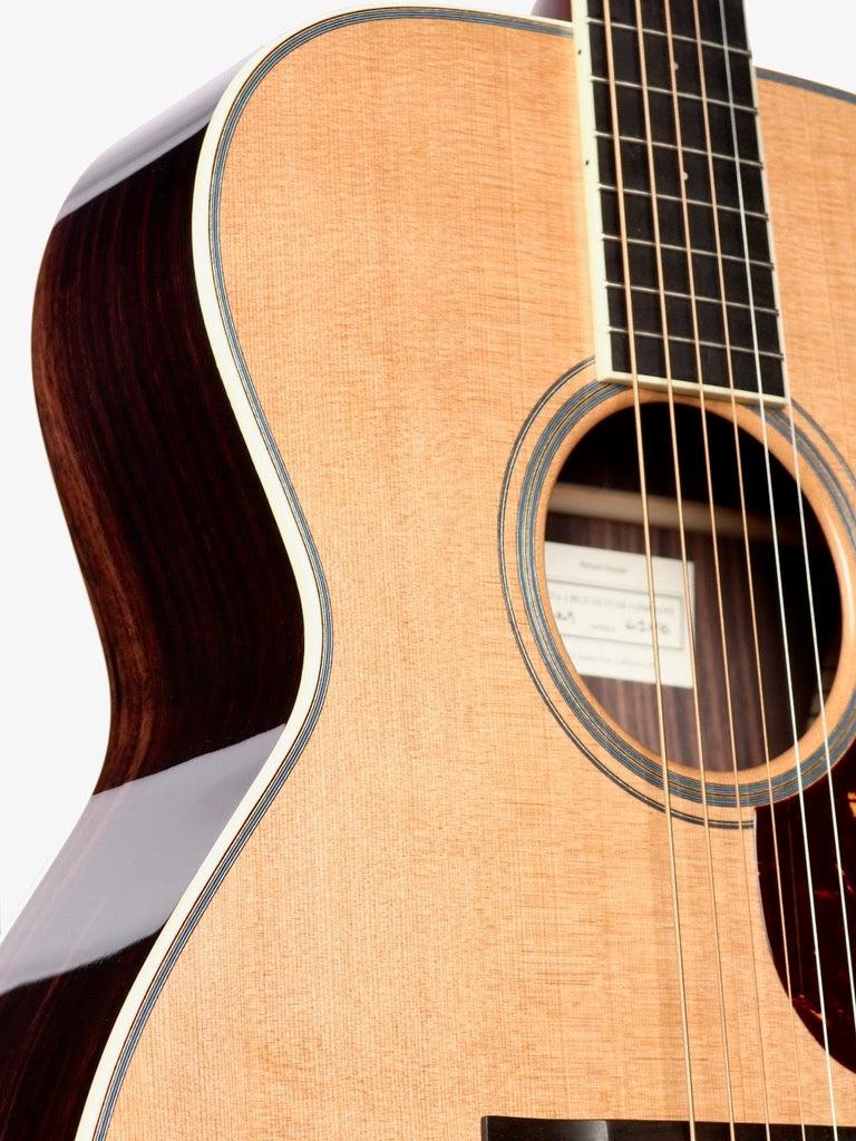 Santa Cruz OM Cedar / Indian Rosewood #6106 - Santa Cruz Guitar Company - Heartbreaker Guitars