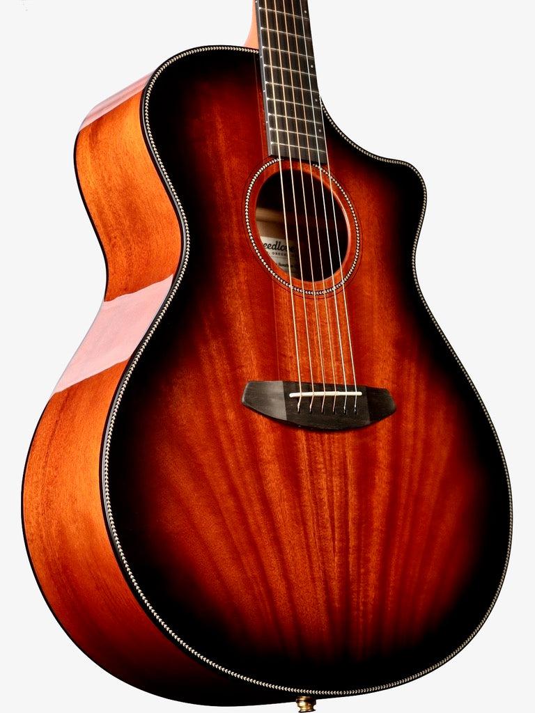 Breedlove Oregon Concerto Bourbon CE Myrtlewood #28066 - Breedlove Guitars - Heartbreaker Guitars