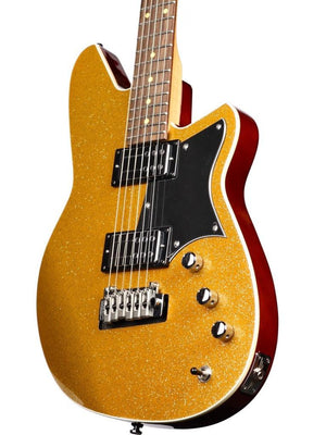 Reverend Tommy Koffin Signature Gold Metal Flake #56902 - Reverend Guitars - Heartbreaker Guitars