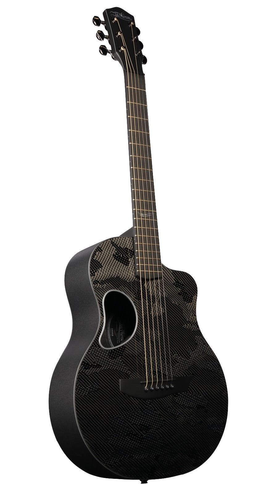 McPherson Carbon Fiber Touring Silver Camo Blackout Edition #20098