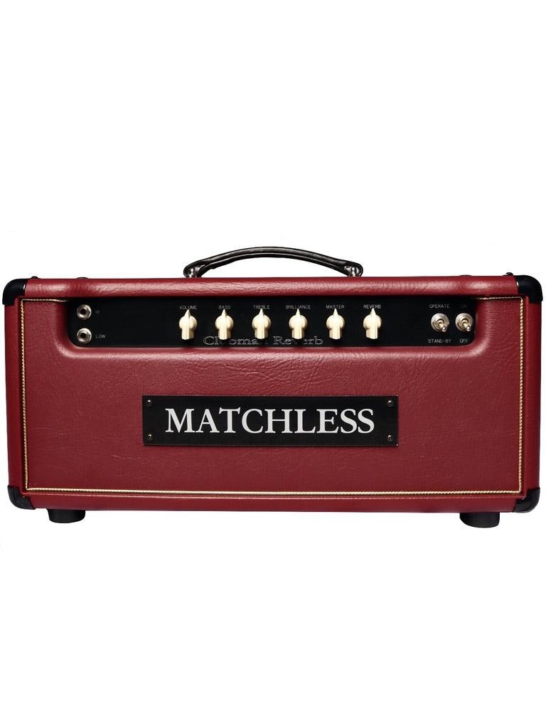 Matchless Clubman 35 Reverb Head DBR / Gold