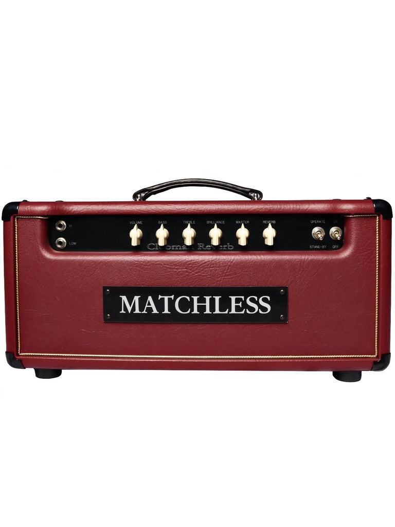 Matchless Clubman 35 Reverb Head DBR / Gold - Matchless Amplifiers - Heartbreaker Guitars