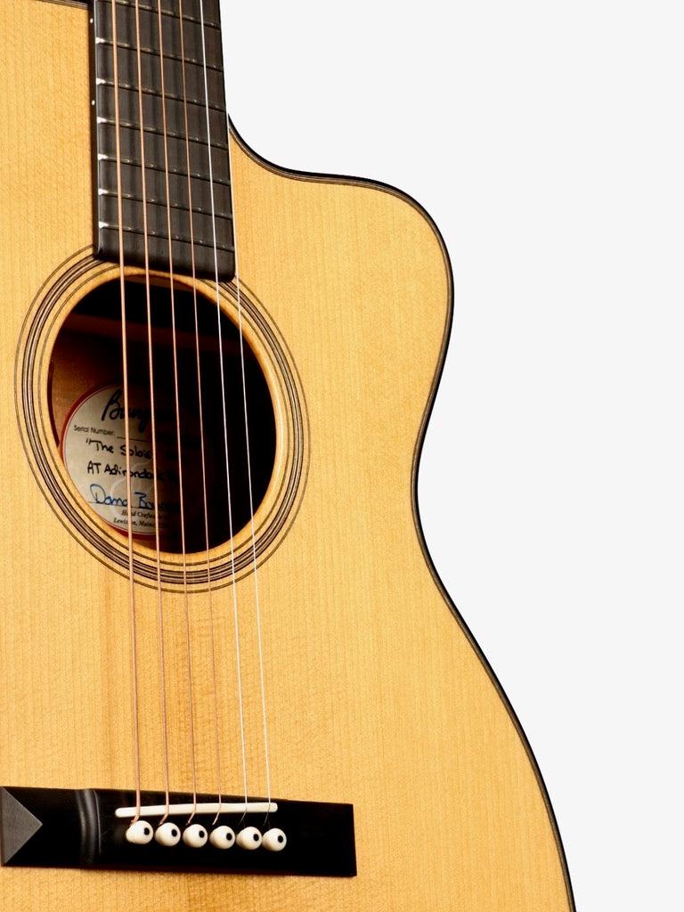 Bourgeois Guitars OMC Soloist Aged Tone Adirondack / Figured Mahogany #9568 - Bourgeois Guitars - Heartbreaker Guitars