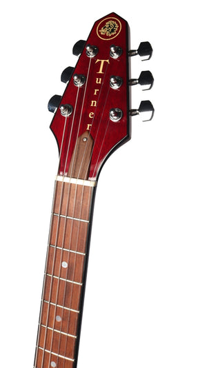 Rick Turner Model 1 Burgundy Gloss Finish w/ Full Electronics Package #6136