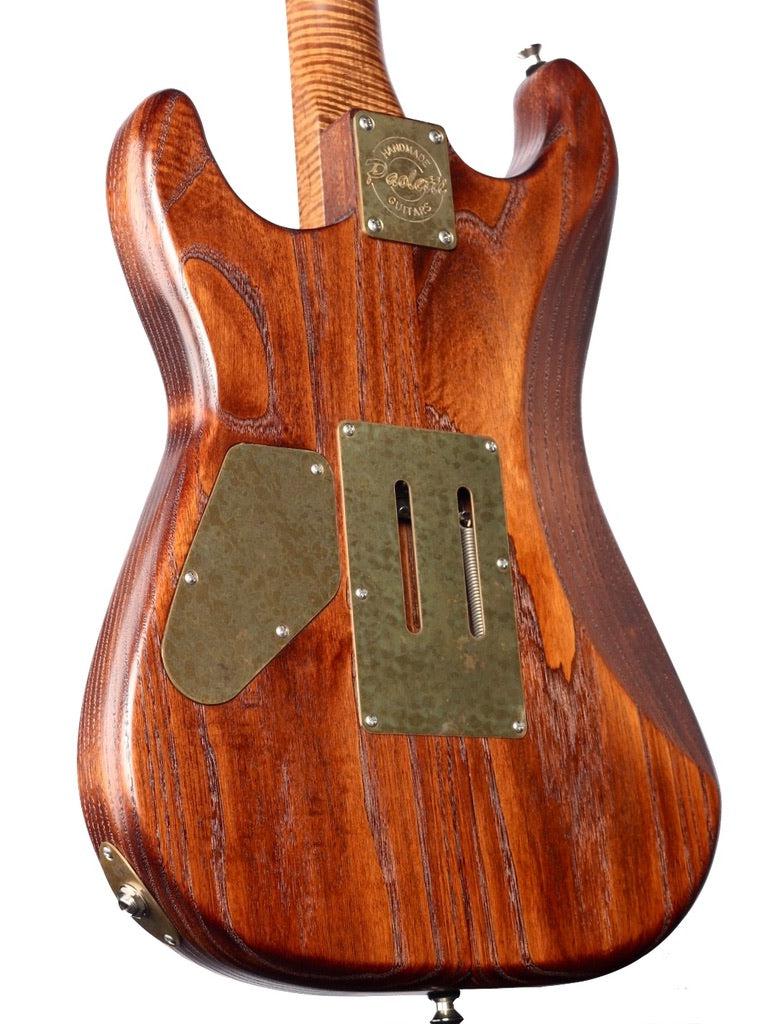 Paoletti Stratospheric Wine SSS Natural #219723 - Paoletti - Heartbreaker Guitars