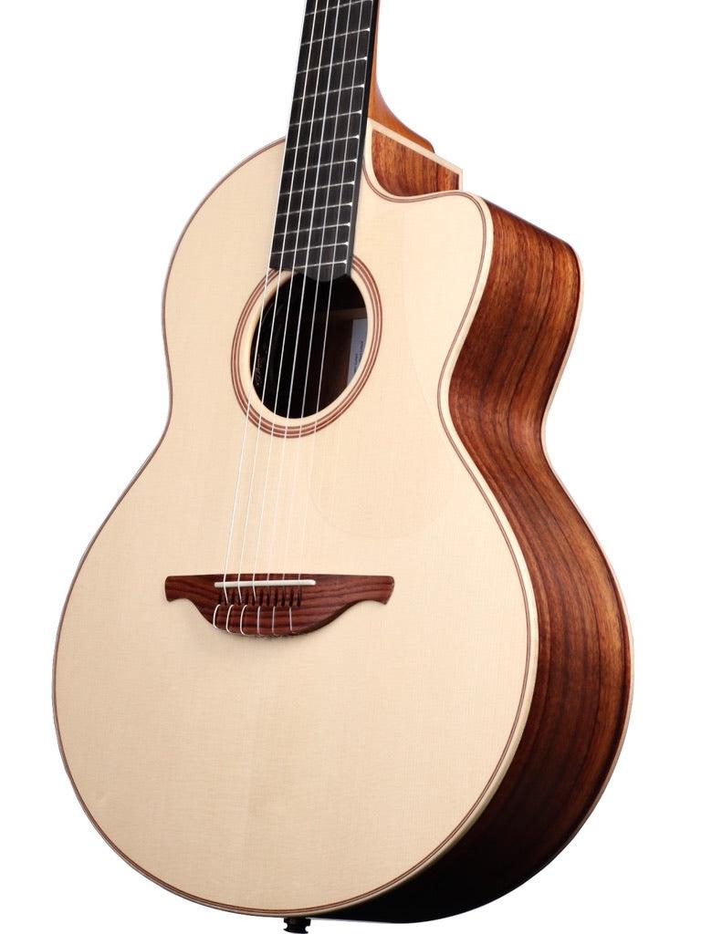 Lowden S34J Nylon Jazz Alpine Spruce / Koa #27285 - Lowden Guitars - Heartbreaker Guitars