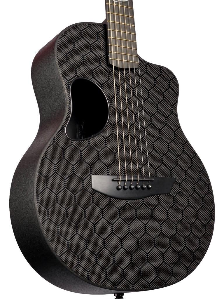 McPherson Carbon Fiber Blackout Touring w/ Honeycomb Finish #12005 - McPherson Guitars - Heartbreaker Guitars