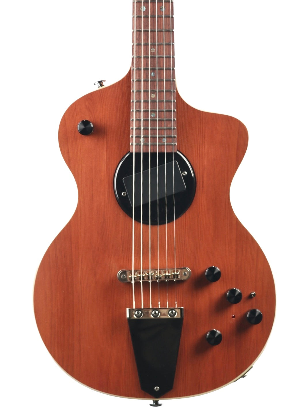 Rick Turner Model 1 Custom Redwood Top Satin Finish w/ Full Electronics Package #6097