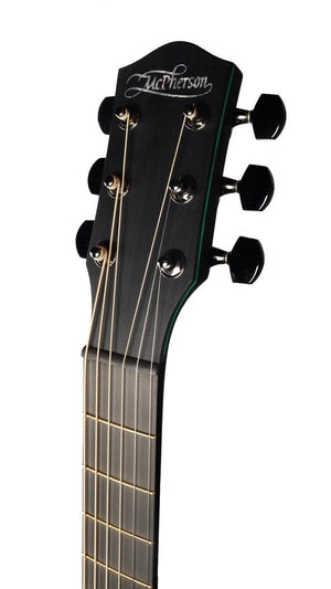 McPherson Carbon Fiber Touring Green Camo Blackout #12339 - McPherson Guitars - Heartbreaker Guitars