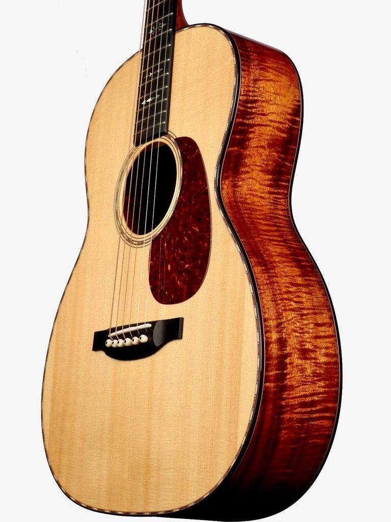 Bourgeois OMS Custom Italian Spruce / Master Grade Koa #8975 - Bourgeois Guitars - Heartbreaker Guitars