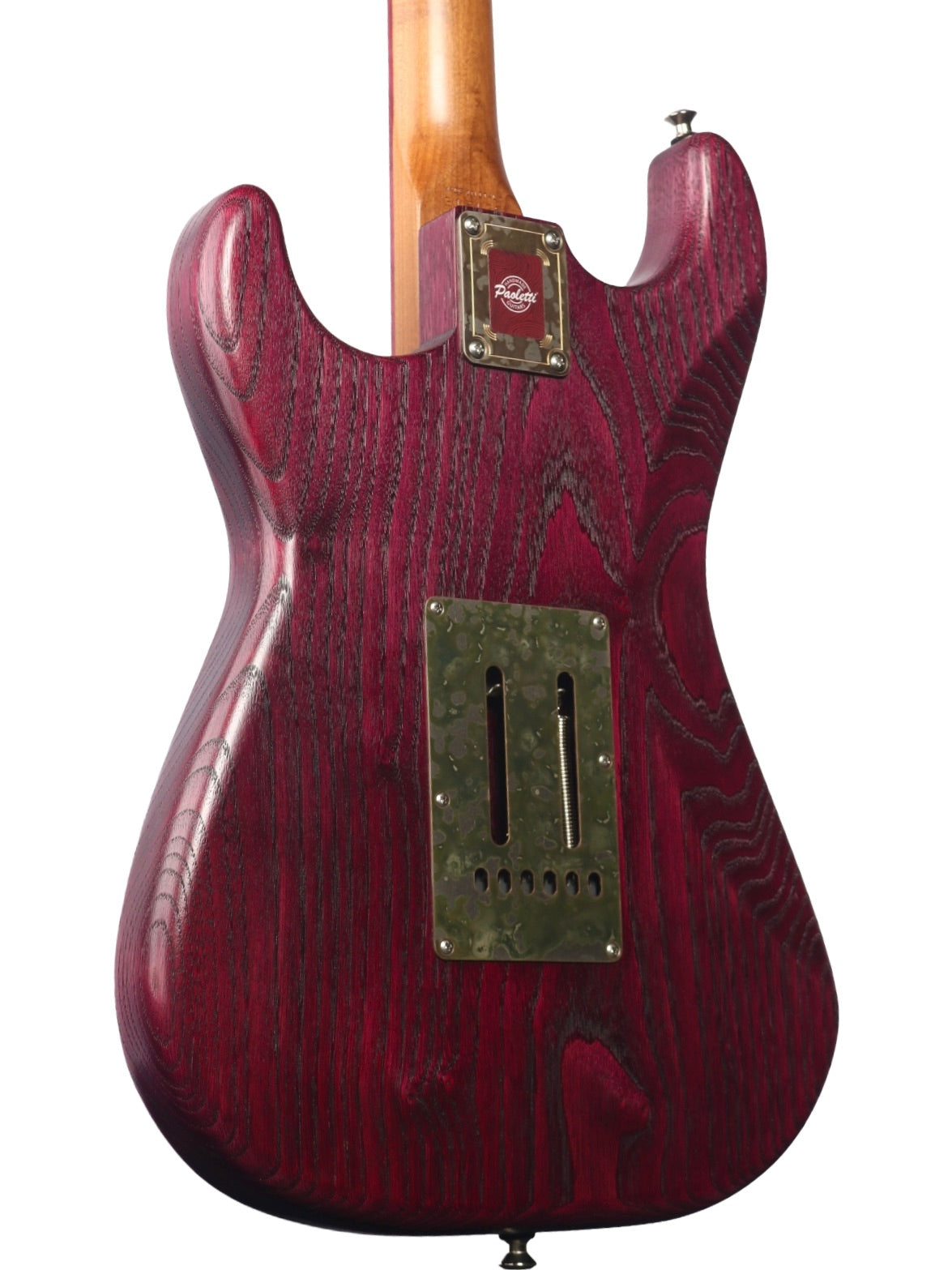 Paoletti Alfa Amaranth Chianti Wine HSS with Walnut Pickups #313426