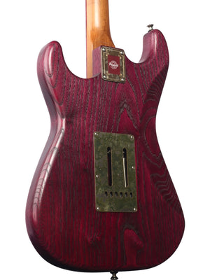 Paoletti Alfa Amaranth Chianti Wine HSS with Walnut Pickups #313426
