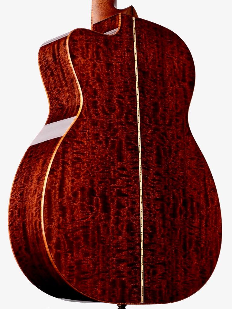 Bourgeois OMC DB Signature Aged Tone Spruce / Figured Mahogany #9622 - Bourgeois Guitars - Heartbreaker Guitars