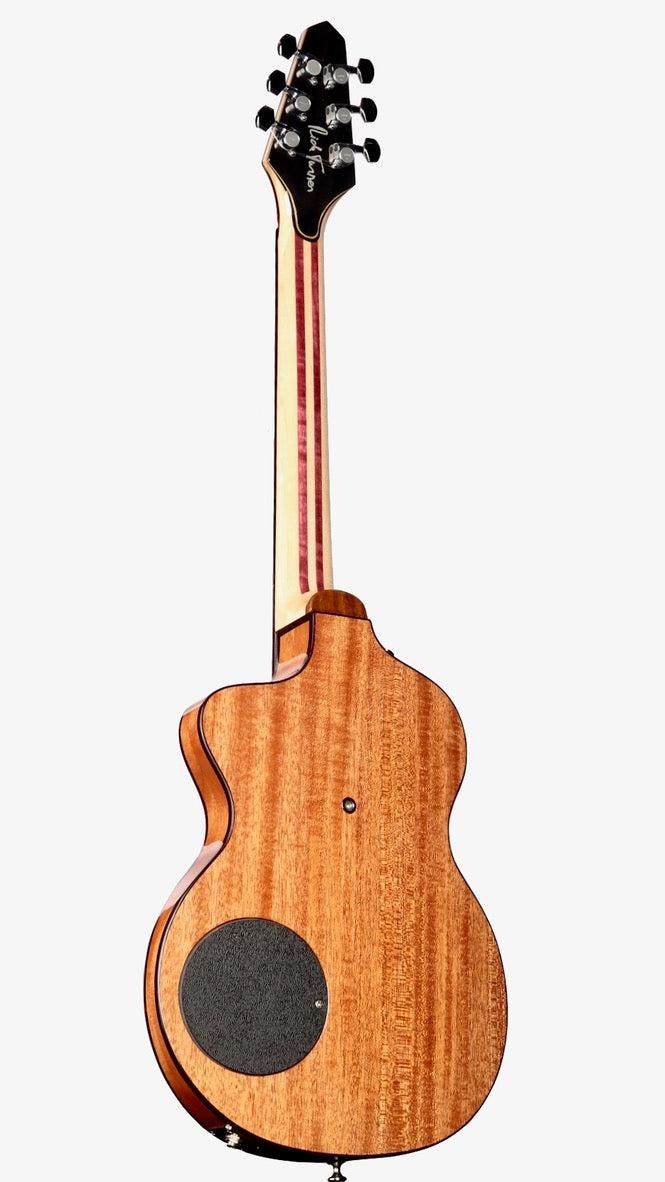 Rick Turner Model 1 Custom Deluxe Curly Redwood with Full Electronics Package #5800 - Rick Turner Guitars - Heartbreaker Guitars