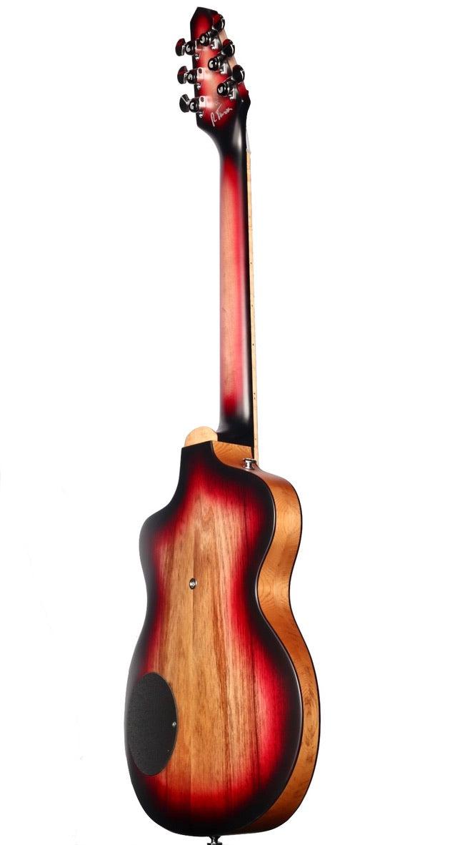 Rick Turner Model 1 Ltd. Edition Satin Black Acacia Burst "Heartbreaker Featherweight" #15 - Rick Turner Guitars - Heartbreaker Guitars