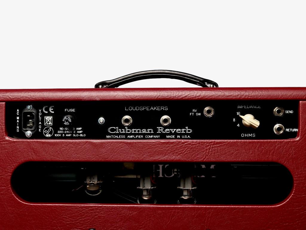 Matchless Clubman 35 Reverb Head DBR / Gold - Matchless Amplifiers - Heartbreaker Guitars