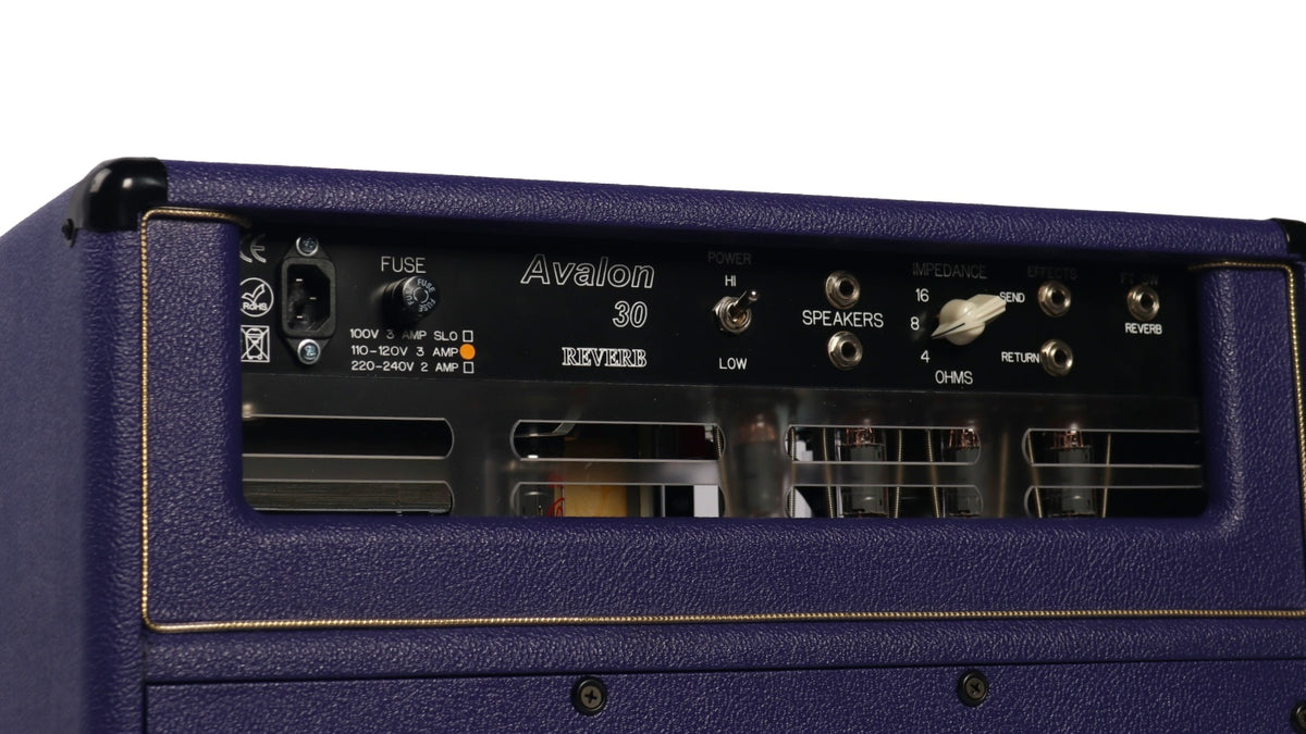 2026 Matchless Avalon Reverb 30w 1x12 Combo Purple / Gold #A20406