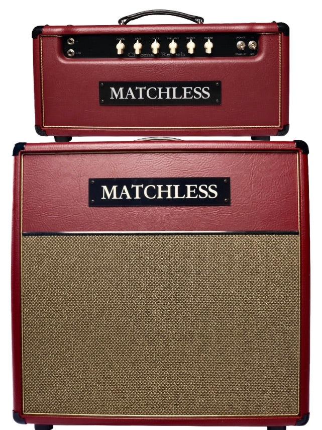Matchless Clubman 35 Reverb + ESS112 30W Cabinet DBR / Gold - Matchless Amplifiers - Heartbreaker Guitars