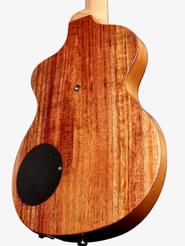 Rick Turner Model 1 Ltd. Edition Black Acacia "Heartbreaker Featherweight" #12 - Rick Turner Guitars - Heartbreaker Guitars