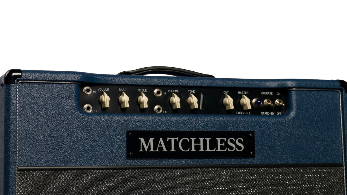2026 Matchless DC-30 Custom Combo Navy / Silver #A22080