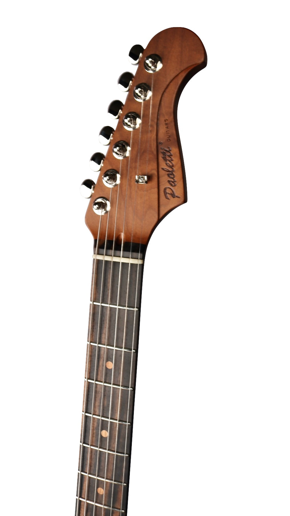 Paoletti Alfa Semi-Hollow Chianti Wine SSS with Walnut Pickups #292425