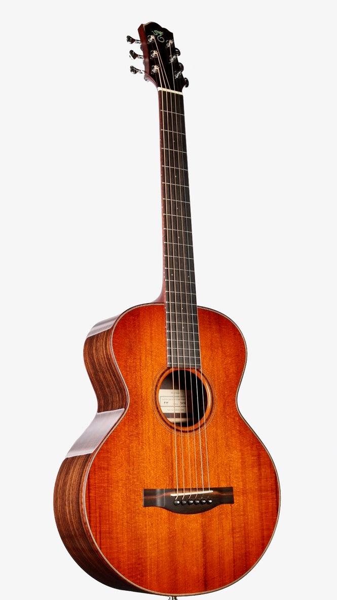 Santa Cruz Firefly Custom with Upgraded Snakewood Appointments Redwood / Indian Rosewood #306 - Santa Cruz Guitar Company - Heartbreaker Guitars