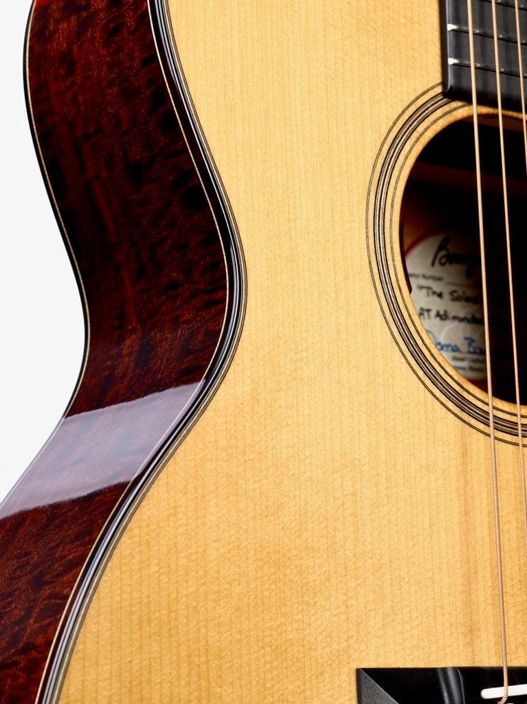 Bourgeois Guitars OMC Soloist Aged Tone Adirondack / Figured Mahogany #9568 - Bourgeois Guitars - Heartbreaker Guitars