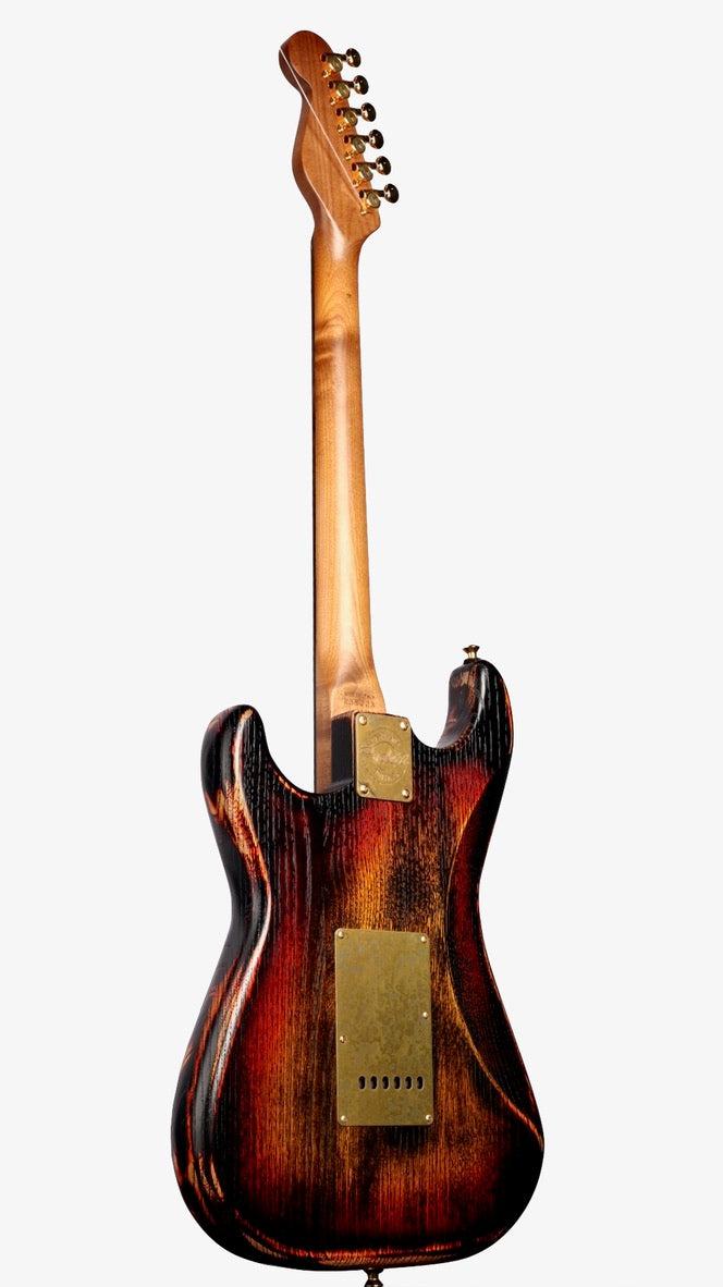 Paoletti Alfa Lounge HSS Heavy Black NAMM 2024 Edition #238023 - Paoletti - Heartbreaker Guitars