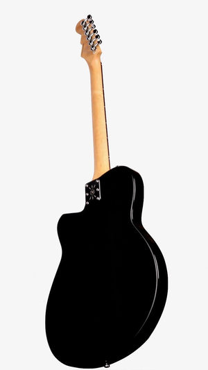 Reverend Club King 290 Midnight Black #56434 - Reverend Guitars - Heartbreaker Guitars