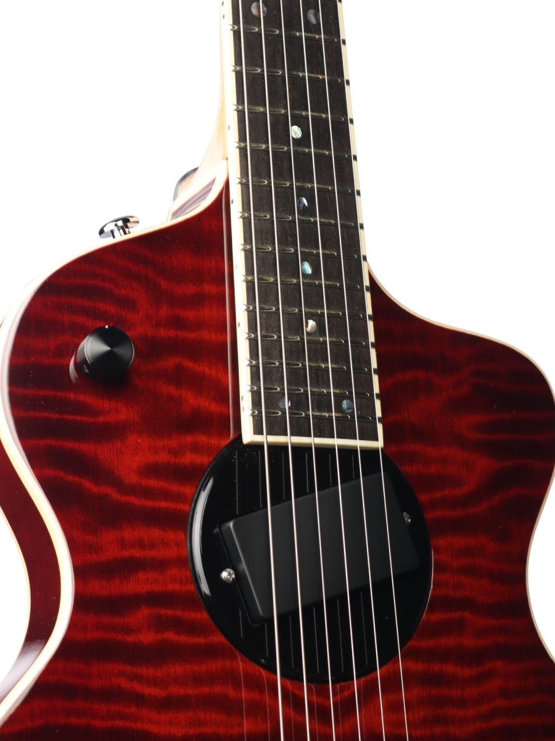 Rick Turner Model 1 Custom Flamed Redwood w/ Full Electronics Package #6039