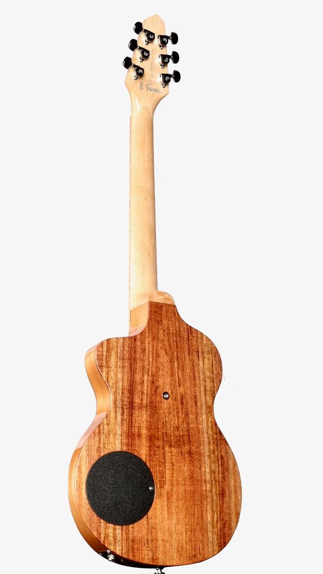 Rick Turner Model 1 Ltd. Edition Black Acacia "Heartbreaker Featherweight" #12 - Rick Turner Guitars - Heartbreaker Guitars