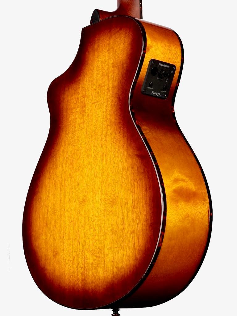 Breedlove Pursuit Exotic S Companion Tiger's Eye CE Myrtlewood / Myrtlewood #230302892 - Breedlove Guitars - Heartbreaker Guitars